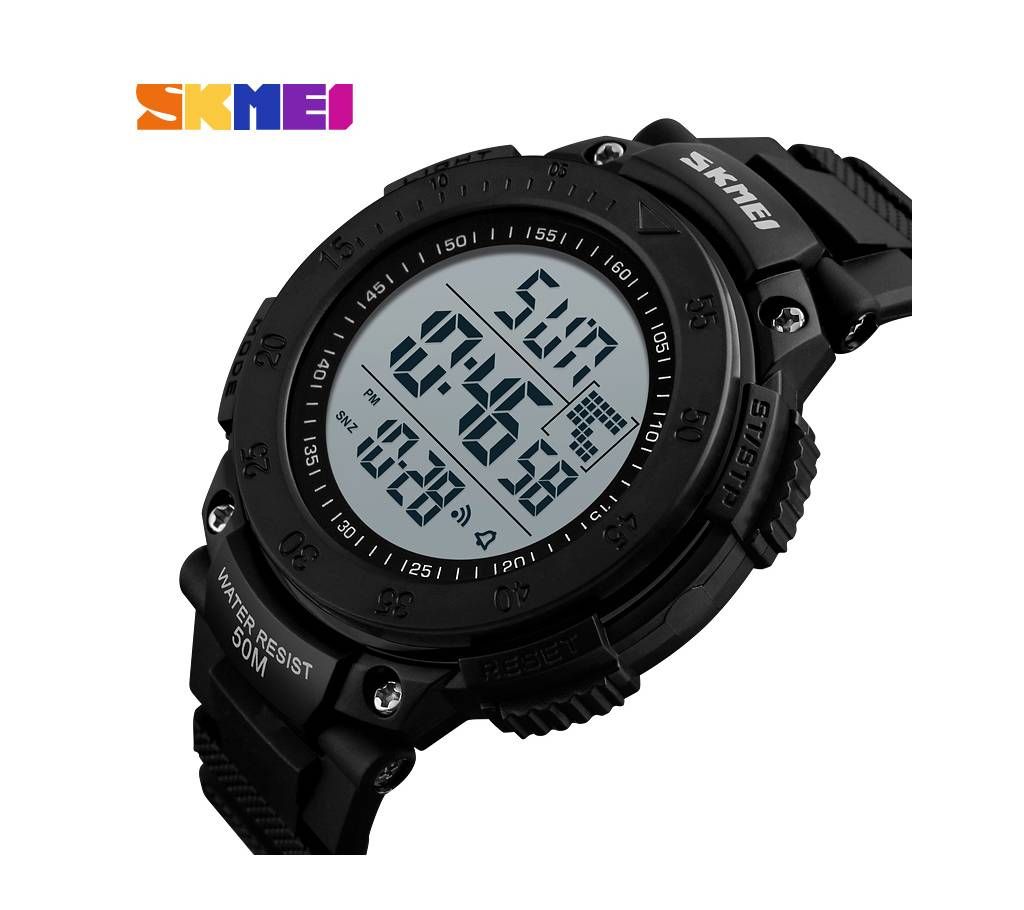 SKMEI 1237 Men Outdoor Sports Watch Luminous Week Display Stopwatch Display Chronograph 50M Waterproof Watch Watch