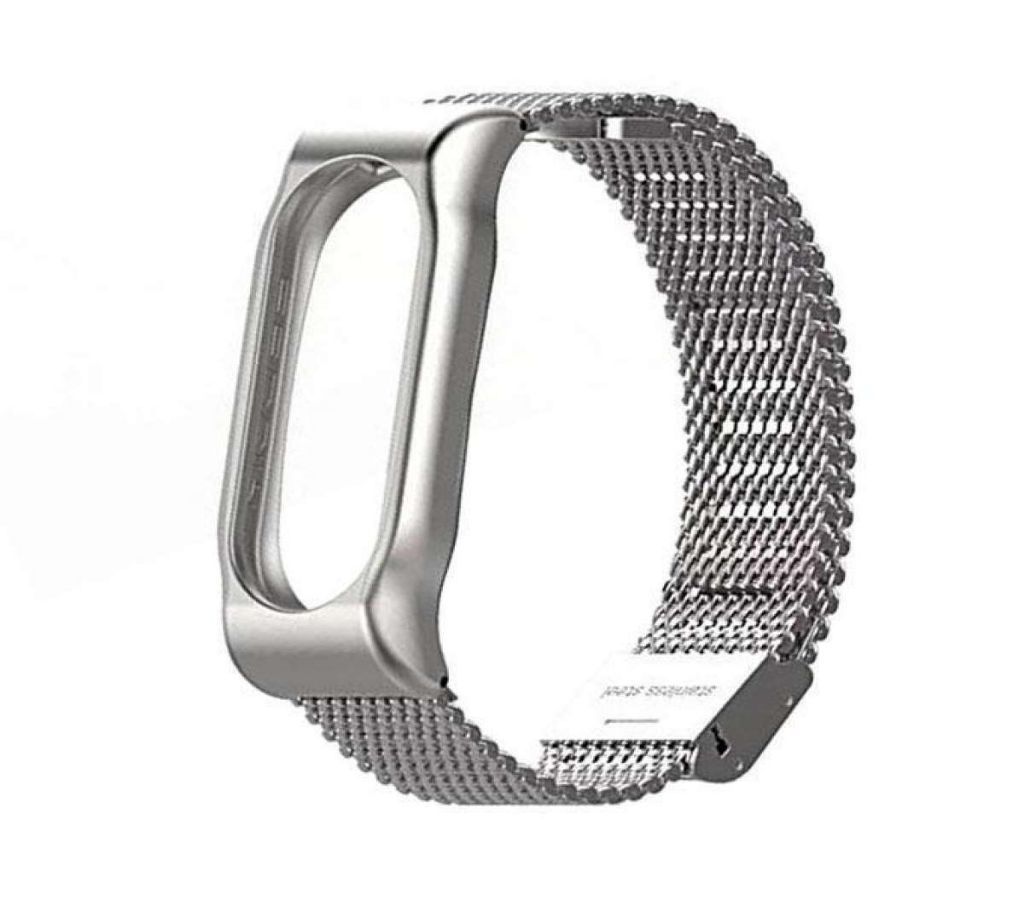 Band 2 Strap For Xiaomi Band 2 Metal Bracelet - Silver