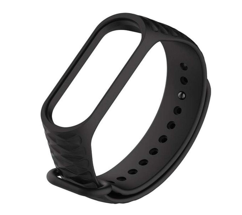 Replaceable Wrist Strap Bracelet for Mi Band 3 - Black