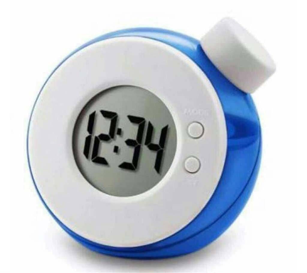 water powered digital LCD clock 