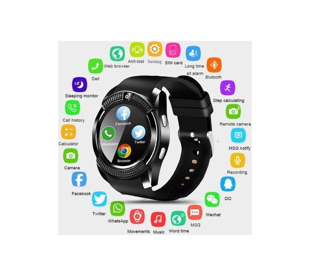 Smart Watch V8 Men Bluetooth Sport Watches - WLB
