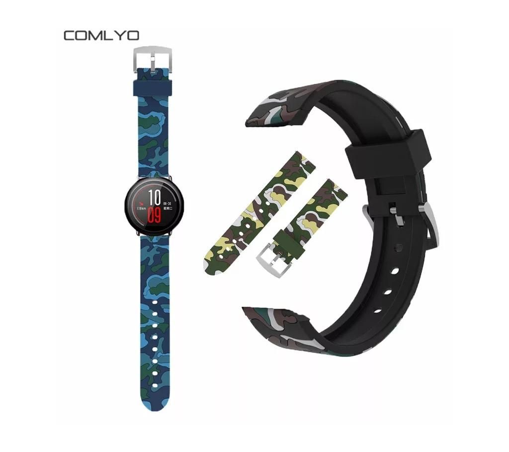 Rubber Strap For Amazfit Pace Stratos