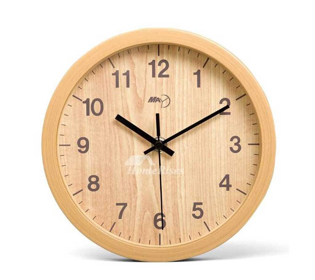 wooden wall watch