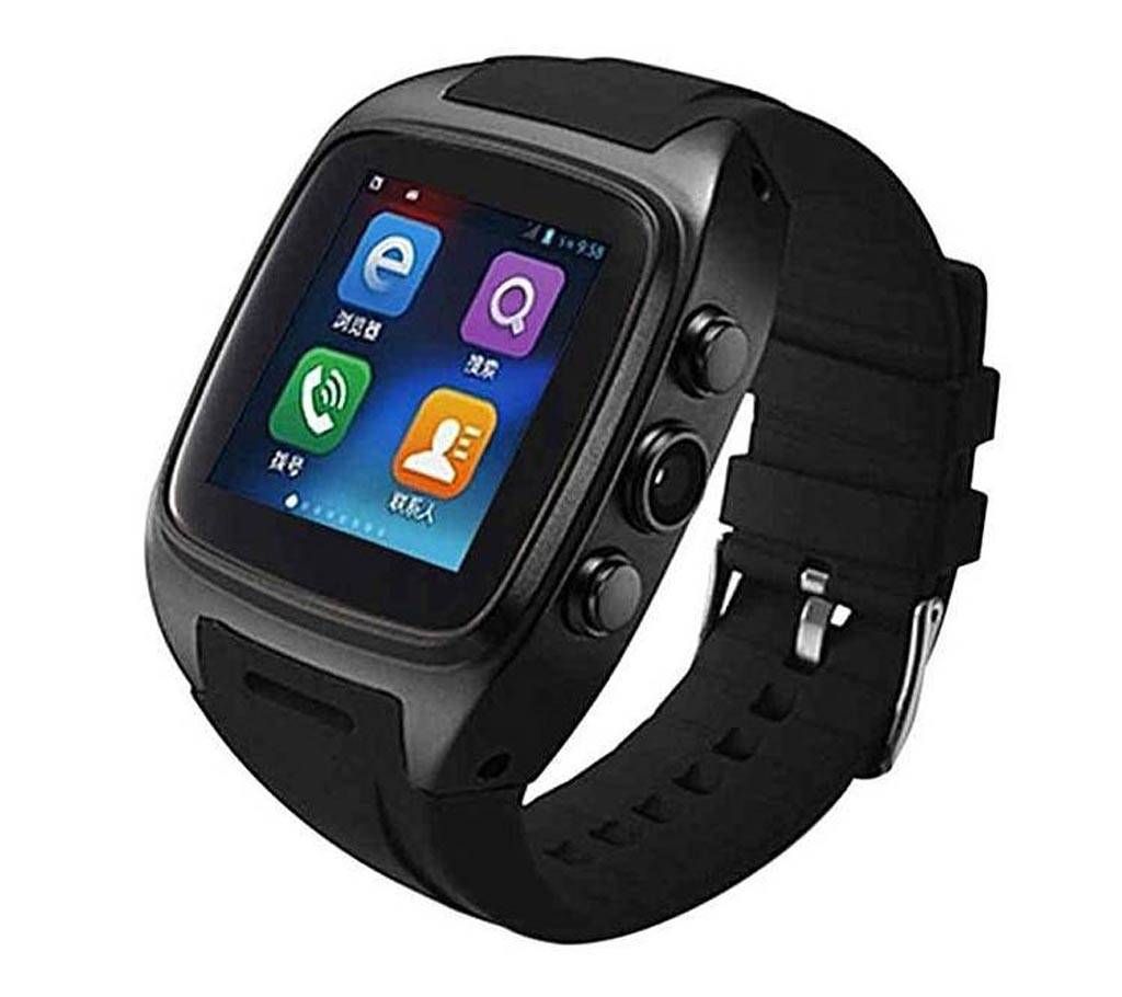 NS X01 Android Water Proof Smart Watch Black