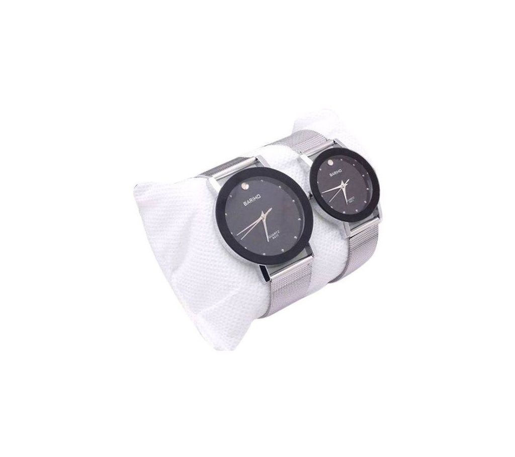 Combo Bariho Stainless Couple Wrist Watch