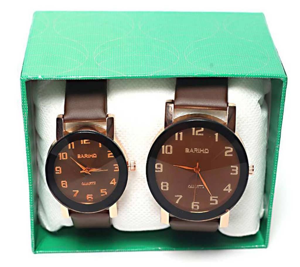 Bariho Valentine Couple Wrist Watch Combo Offer