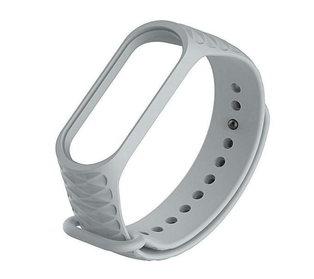Replaceable Wrist Strap Bracelet for Xiaomi Mi Band 3 - Gray