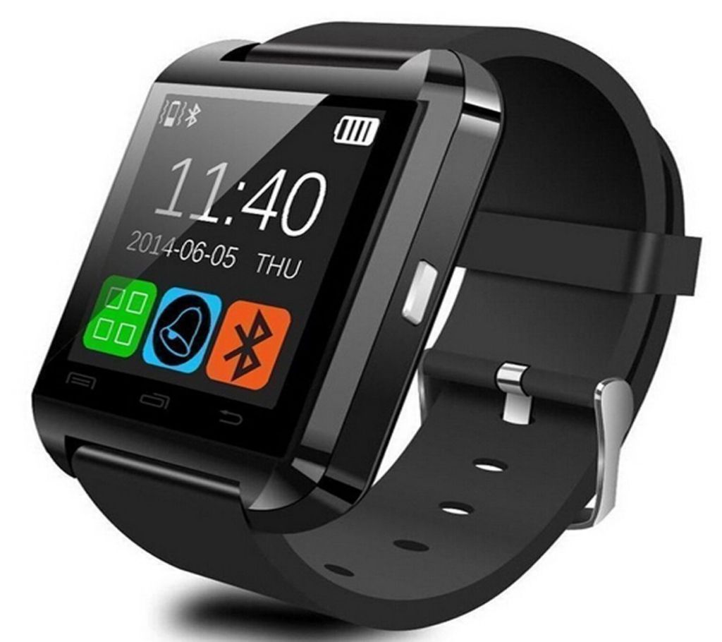 U8 Bluetooth Smart Watch - Black