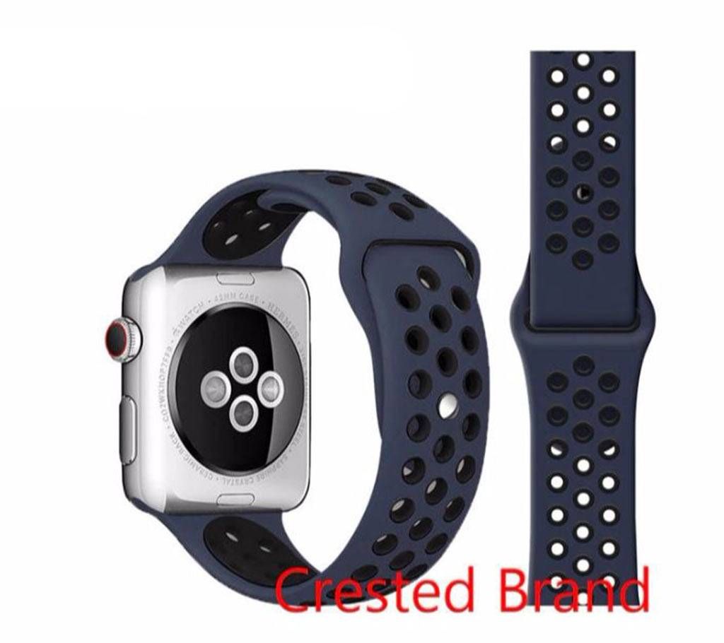 44MM/42MM Silicone Soft  Replacement Strap For Apple Watch Series 4/3/2/1(copy)-Doted