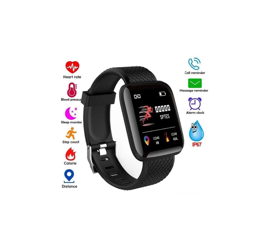 Smart Watch 116 Plus bracelet fitness tracker 
