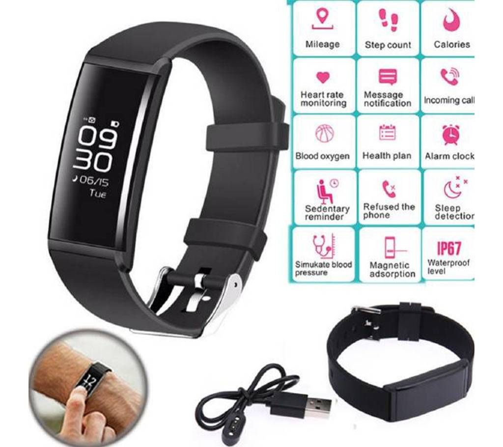 X9 bluetooth smart bracelet blood pressure monitor