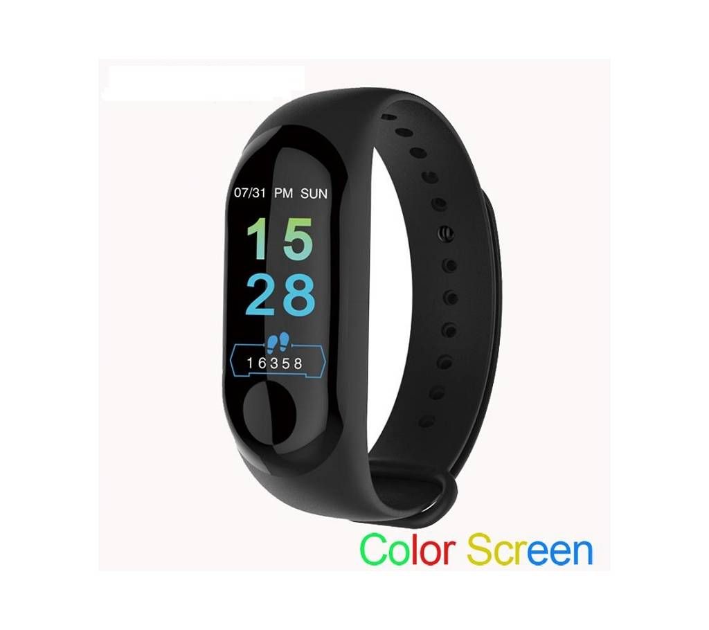 Color Monitor M3 Smart Fitness Tracker