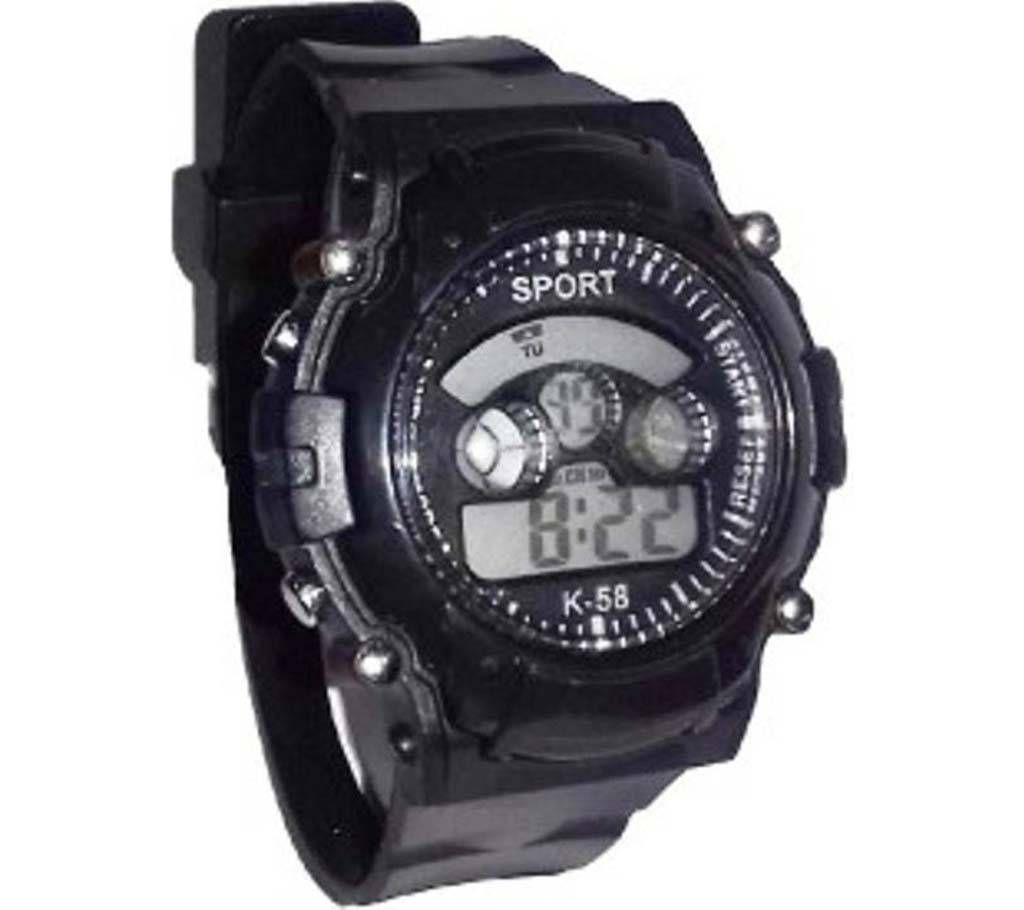 7 color digital sports watch 