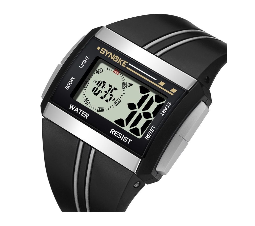 SYNOKE Digital Sports Wristwatch for Men