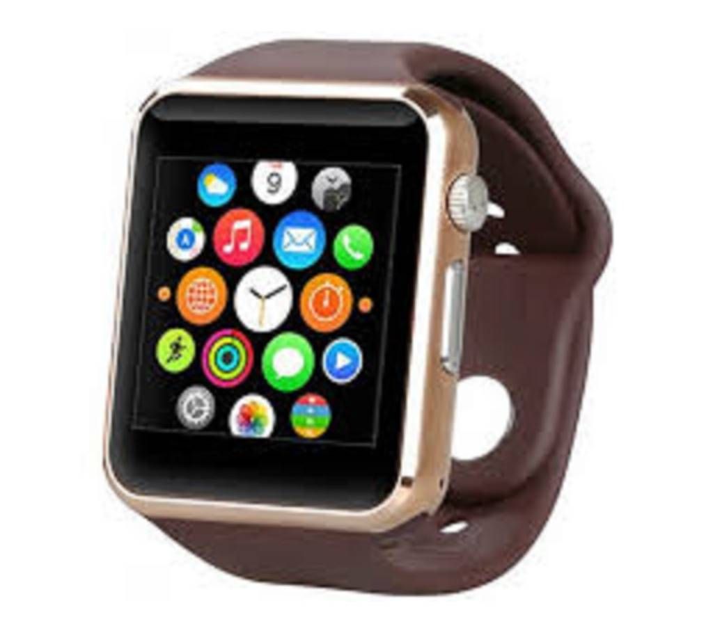 A1 Sim Supported Android Smart Watch - Golden