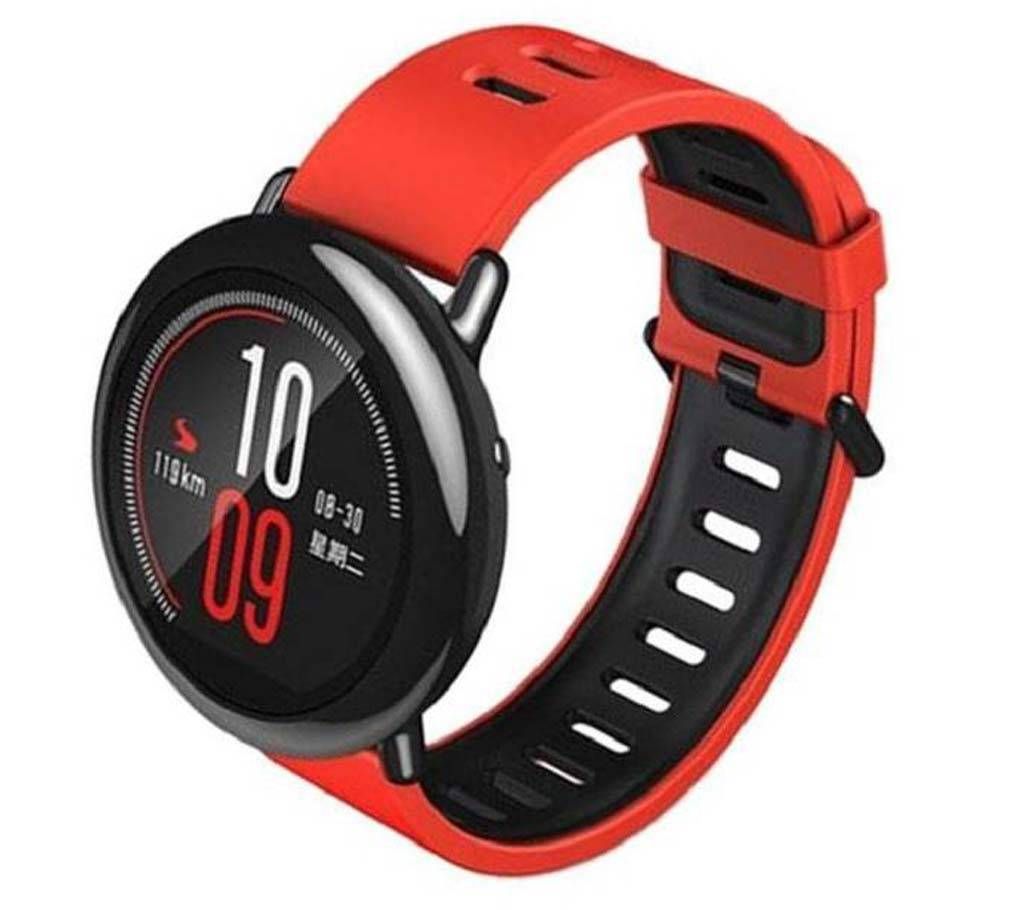 AMAZFIT Sports Bluetooth Smart Watch - Black and Red