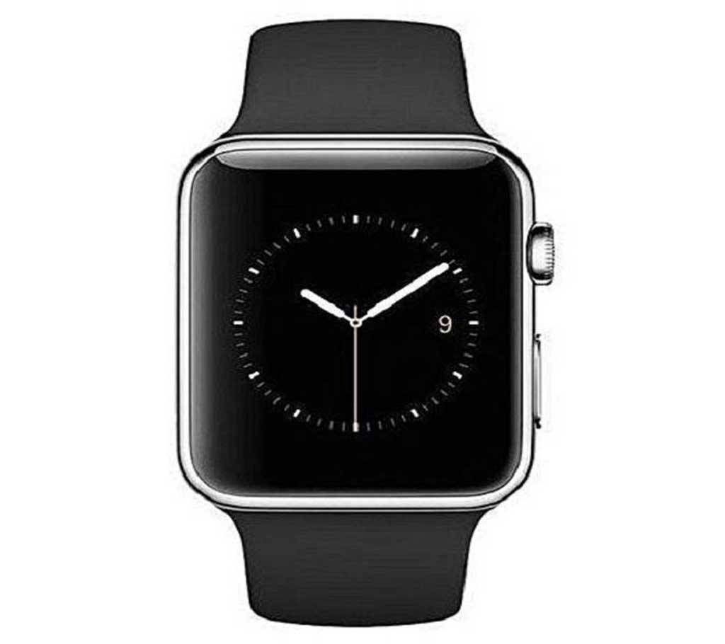 Single SIM Supported Smartwatch X6 - Black