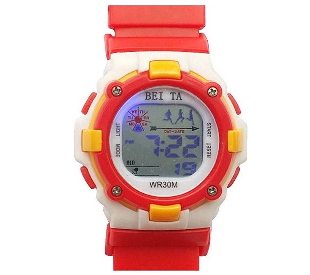 Wrist Watch for Kids Red