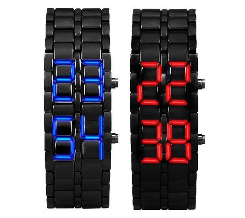 Samurai LED Watch 1 piece 