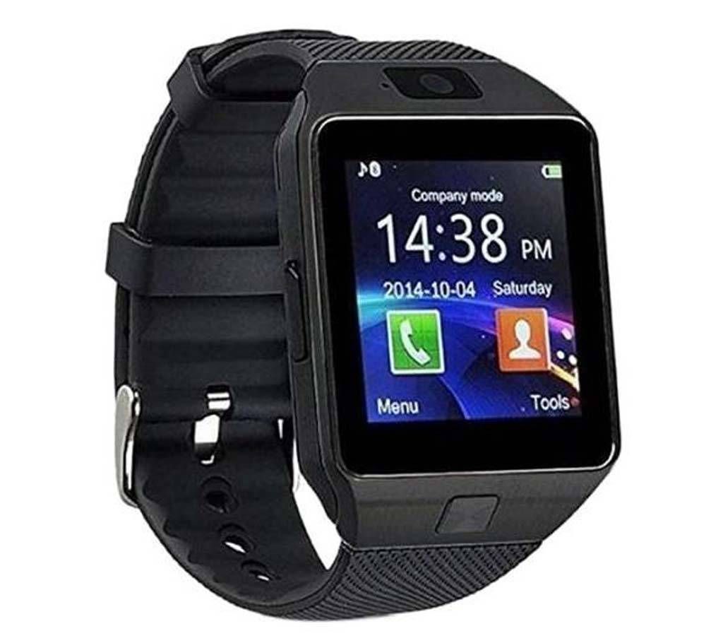 Smart W2 SIM & Bluetooth Pair Watch Phone -Black