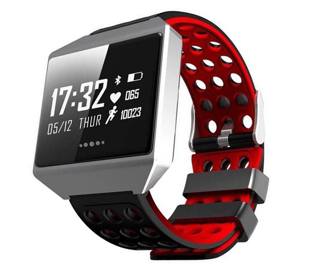 Original Mocrux CK12 Smart Watch Blood Pressure Monitor Water-Proof