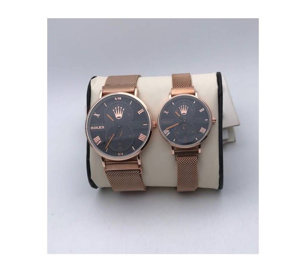 Rolex mesh magnet belt watch for men-Copy