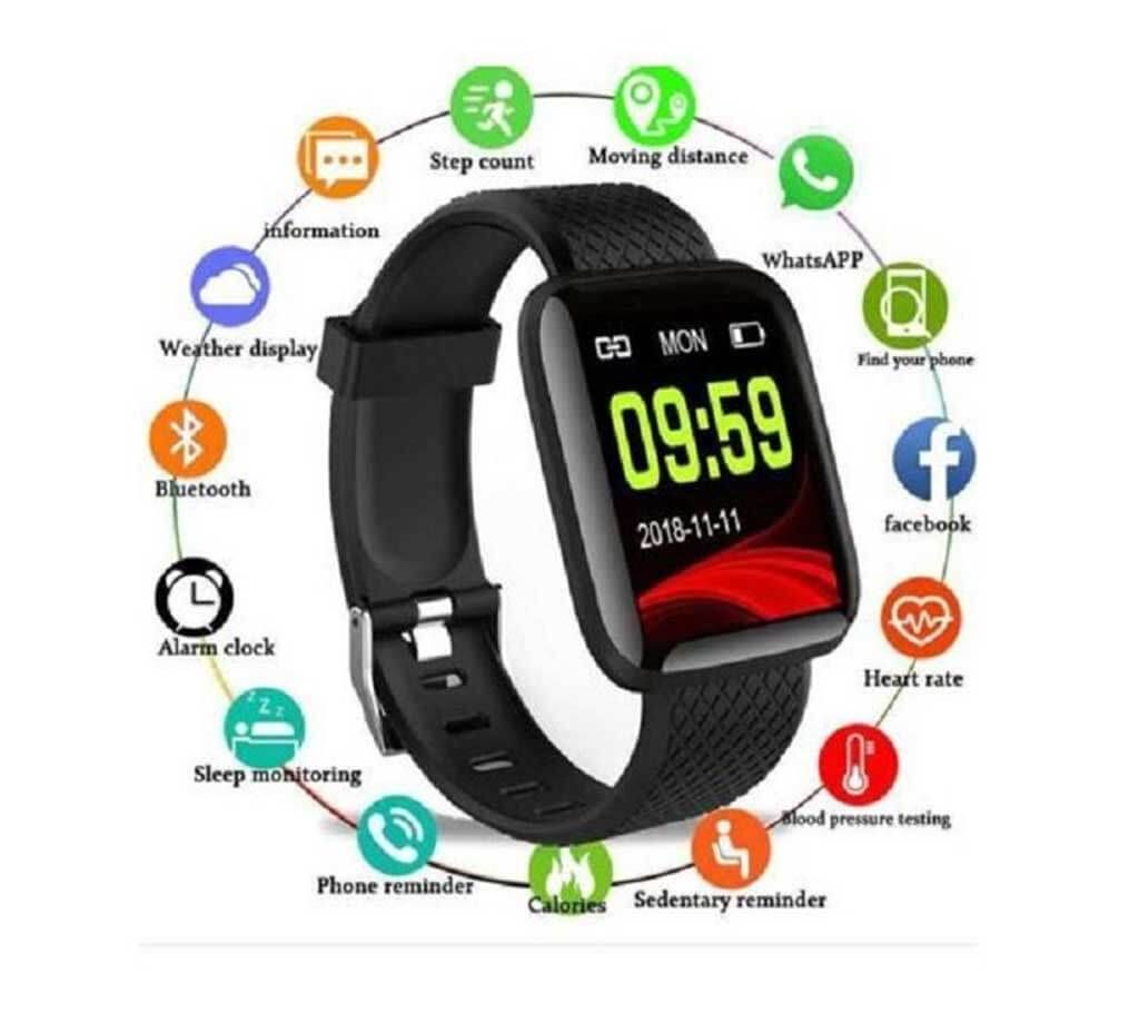 D13 Plus Waterproof Smart Sports watch Bracelets & Fitness Tracker