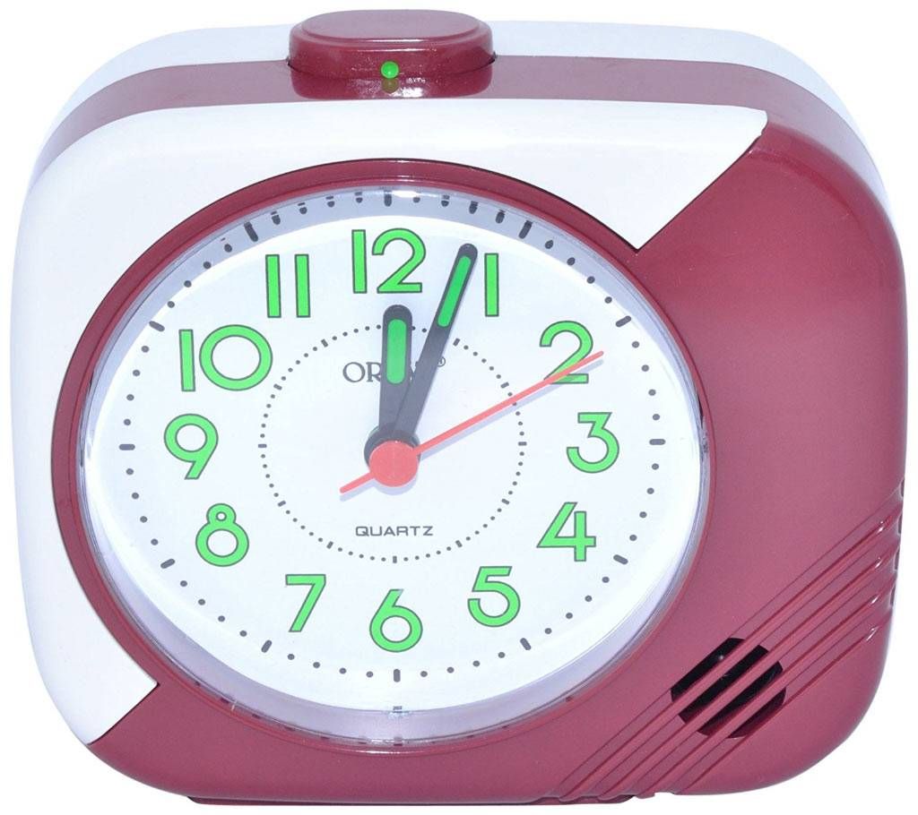 Orpat Beep Alarm Clock TBB-207 - Brown
