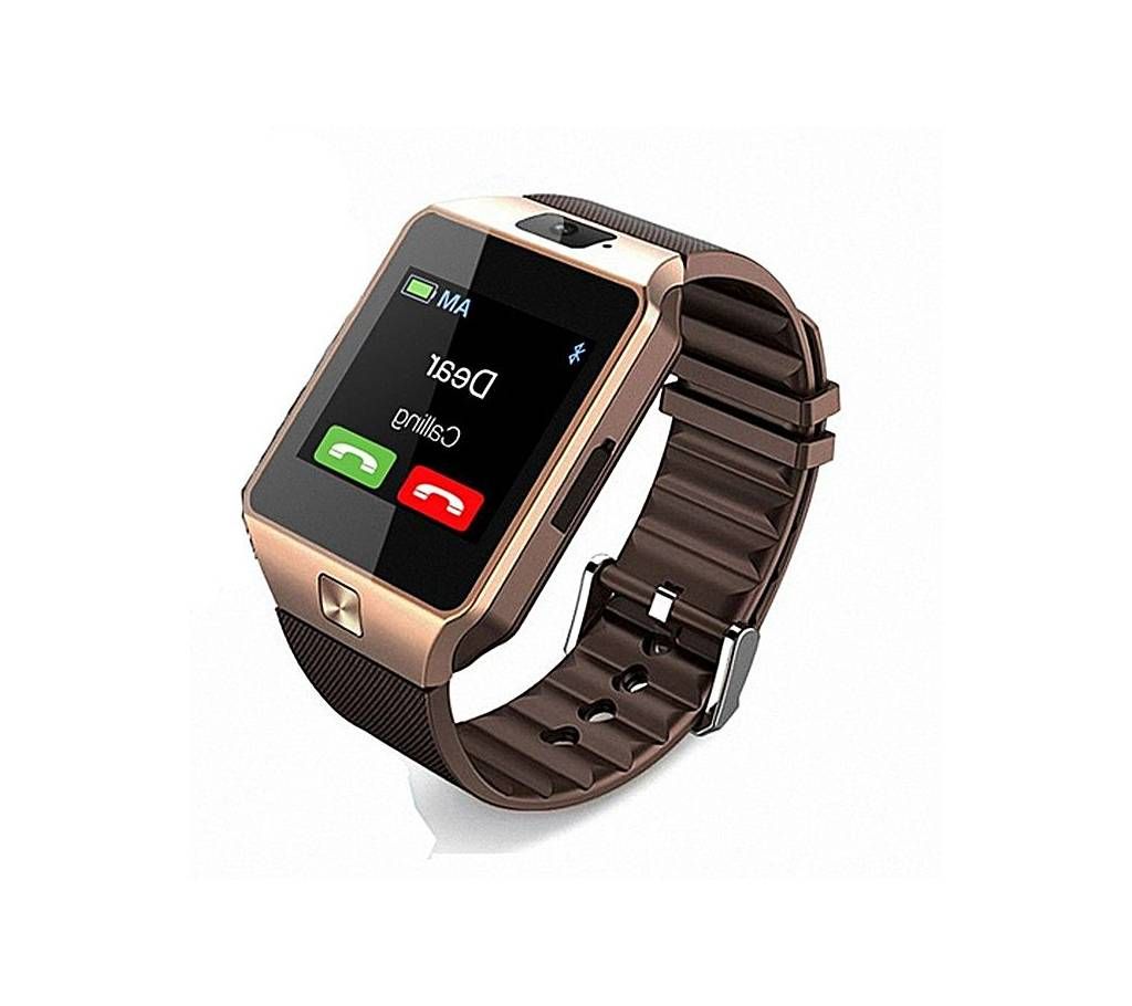 QW09 Sim Supported Android Smart Watch - Rose Gold