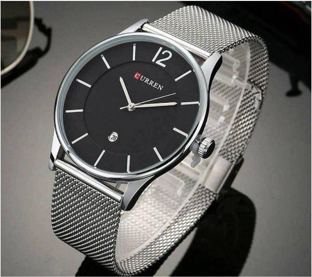 Stainless Steel Analog Watch for Man