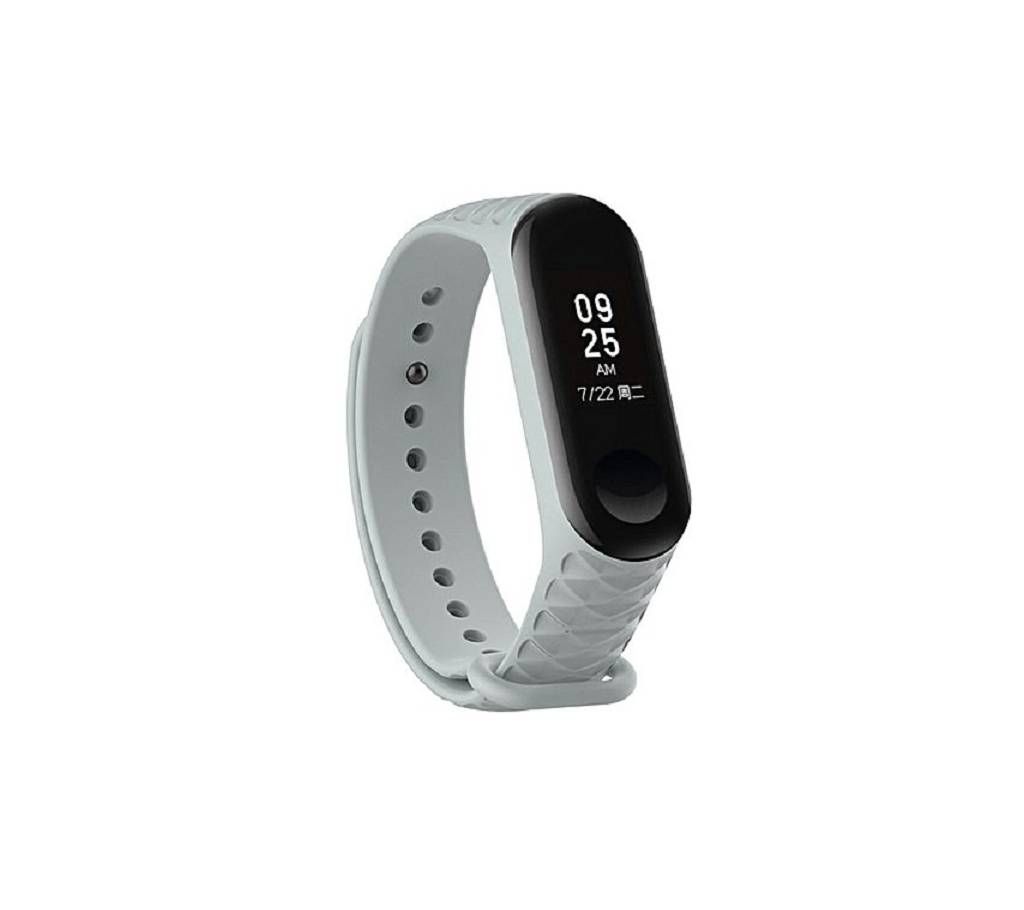 Mi Band 3 Replacement Silicone Strap - Gray