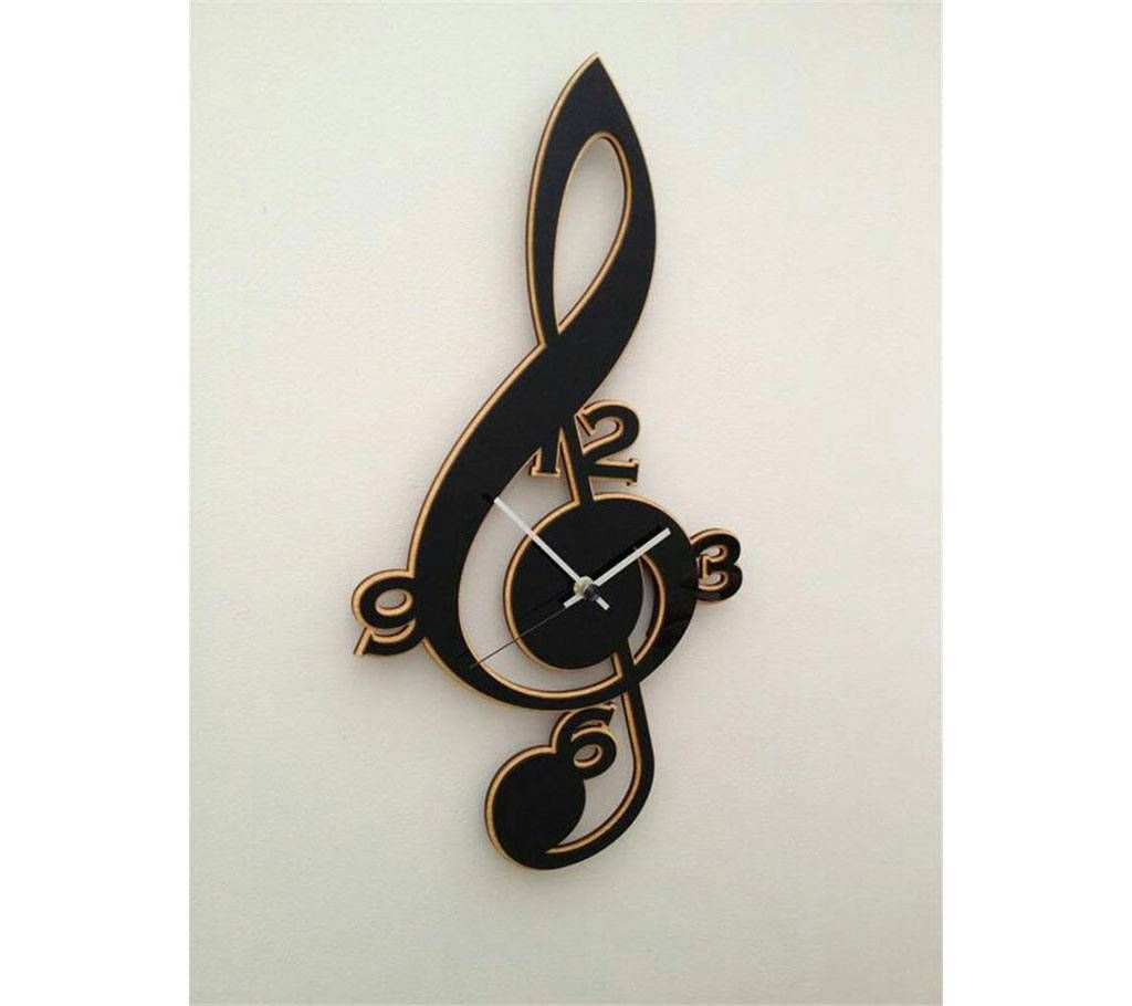 Music Design Wall Clock