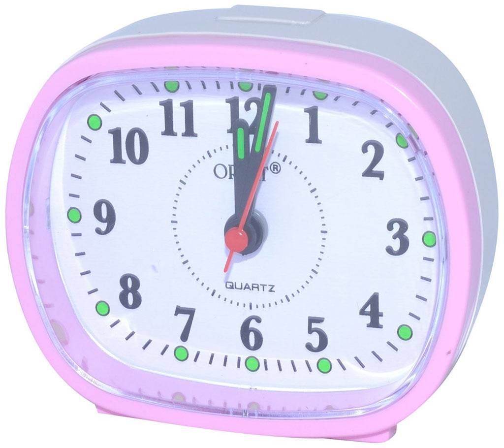 Orpat Beep Alarm Clock TBZL-607 - Pink