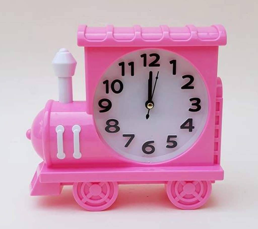 TRAIN SHAPE ALARM TABLE CLOCK