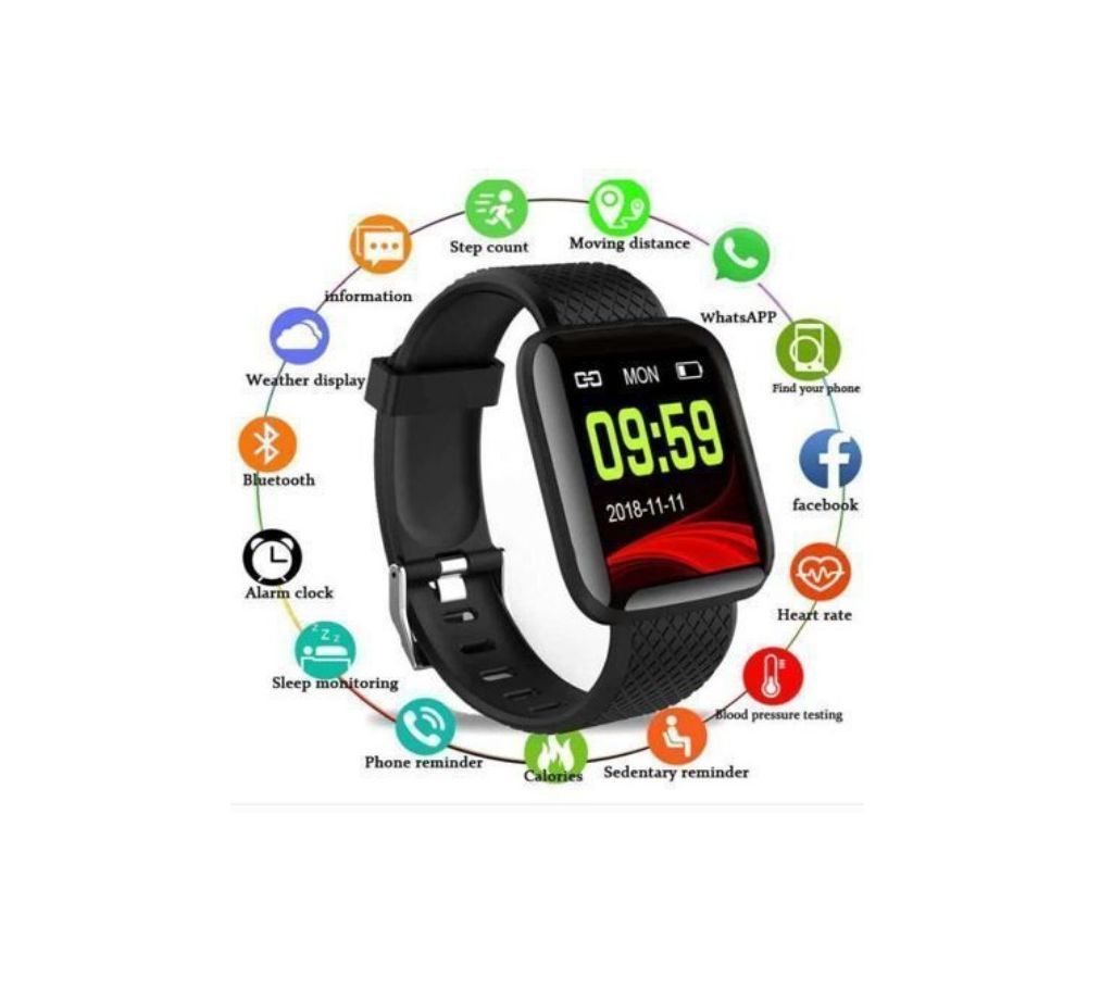 D13 Plus Waterproof SmartSports Watch  Simless 