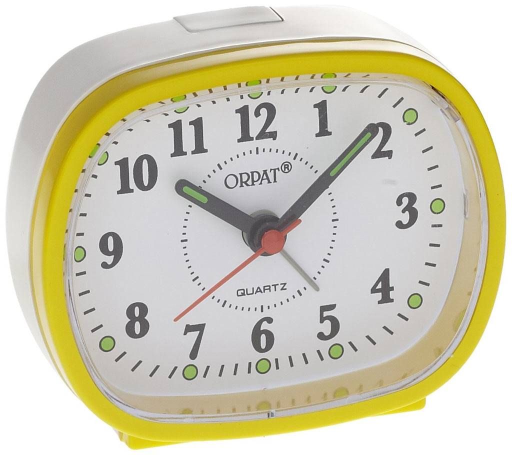 Orpat Beep Alarm Clock TBZL-607 - Yellow