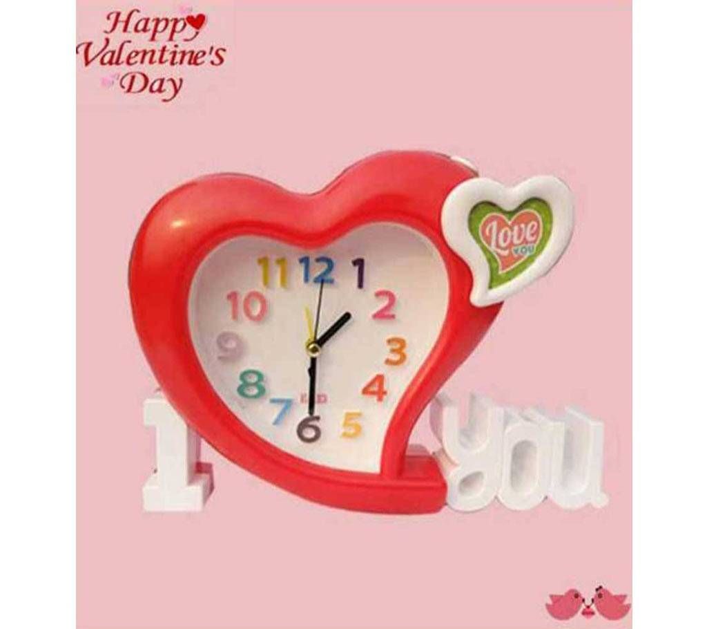 Multifunction Switch Love Table Clock 