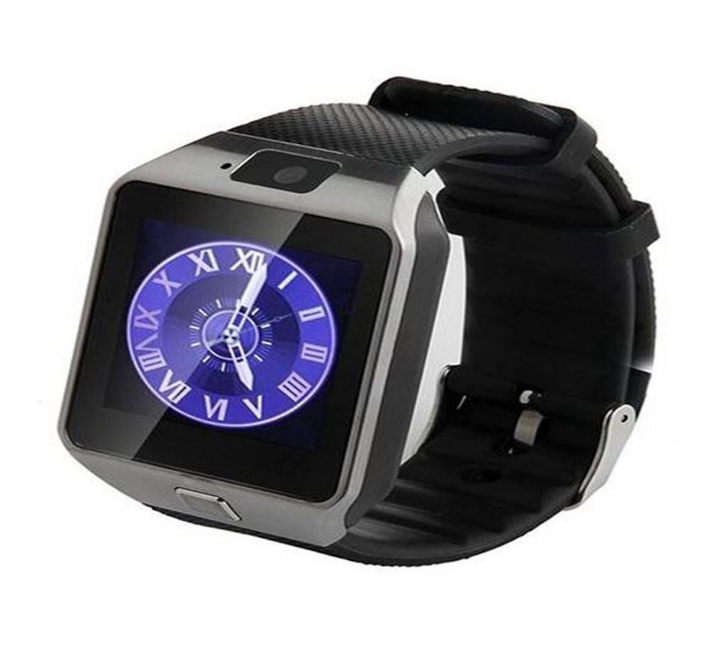 DZ09 Sim Supported Smart Watch Black