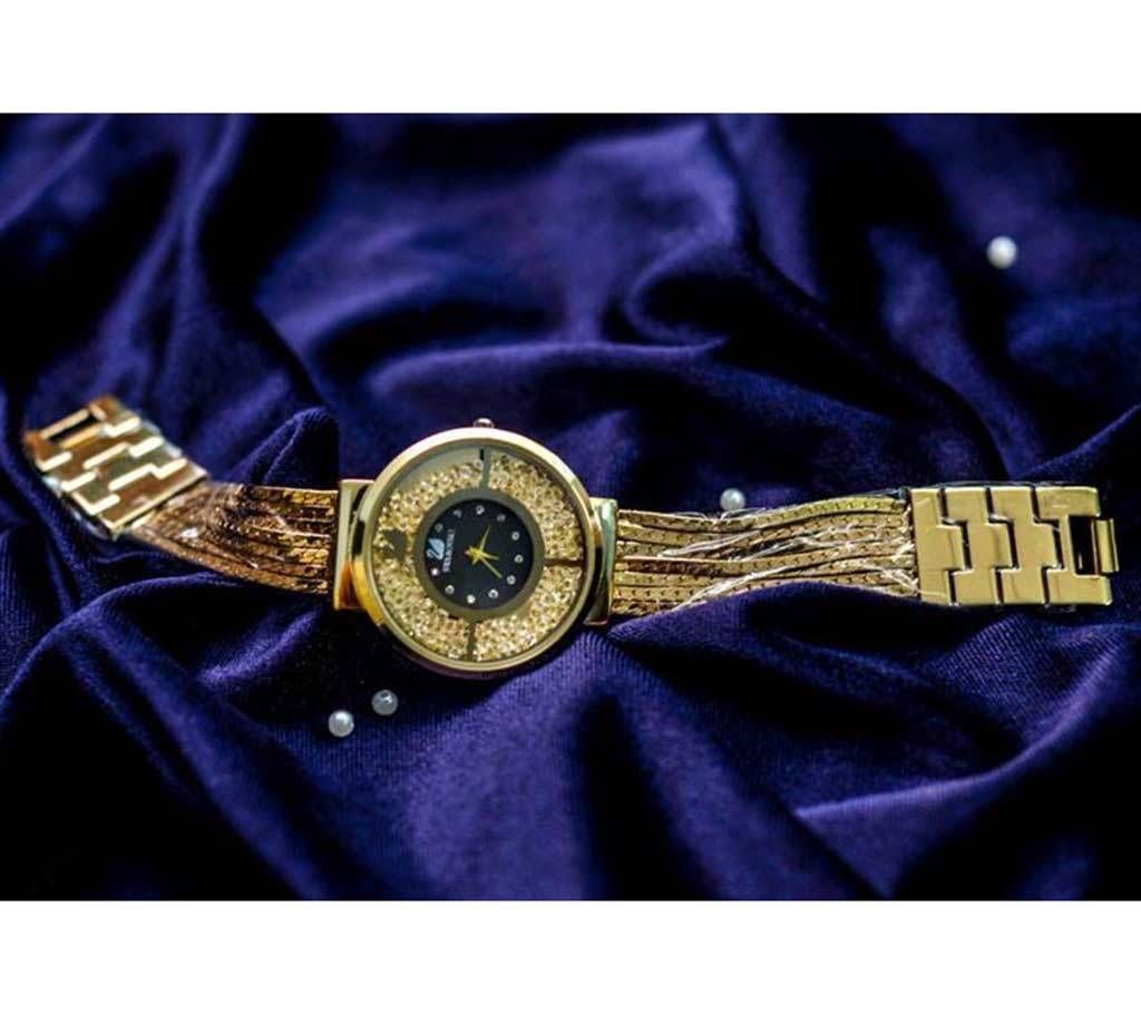 analogue dial ladies wrist watch