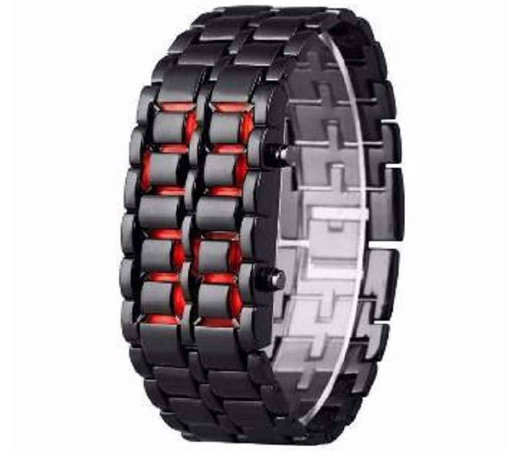 SAMURAI LED Bracelet Watch - Black 