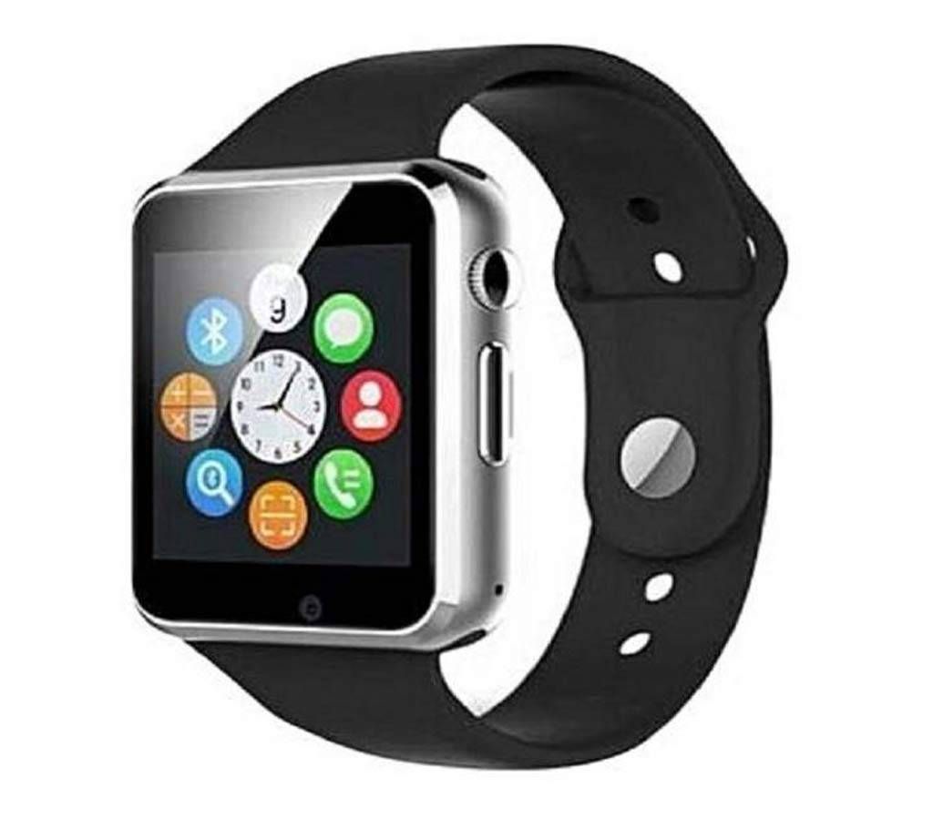 A10 Single SIM Smart Watch - Black&Silver