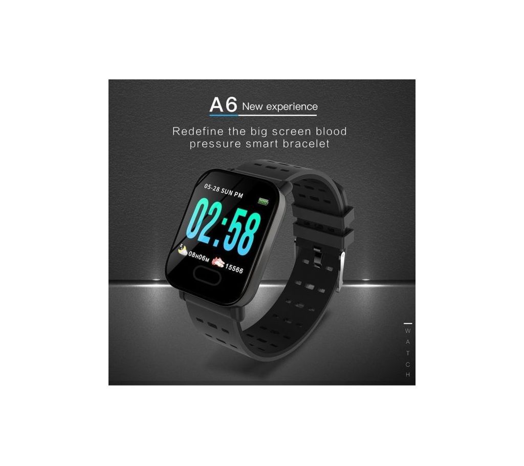 A6 Smart Bracelet 1.3Inch Bluetooth Smartwatch
