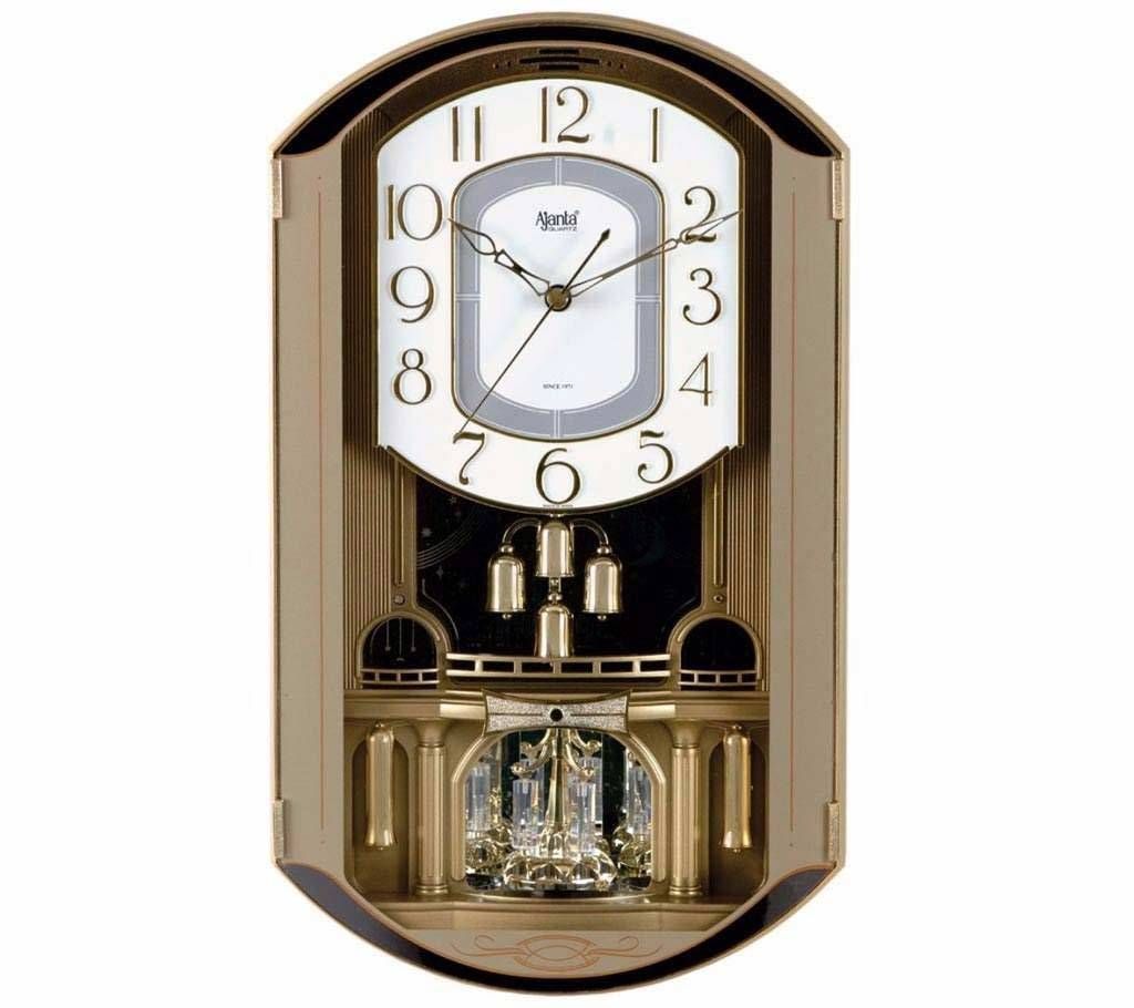 AJANTA 2627 Wall Clock (Golden)