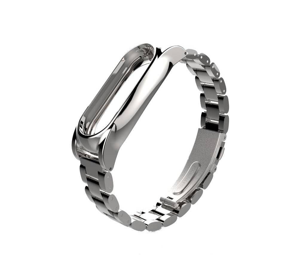 Mi Band 2 - Metal Wristband - Silver