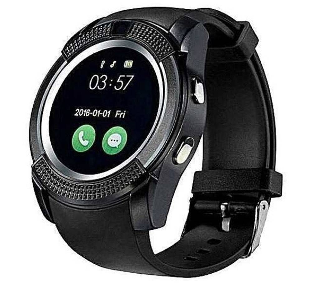 Smart Watch V8 - Black