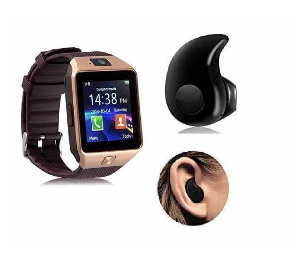 Dz09 Smart Watch with Bluetooth Headset