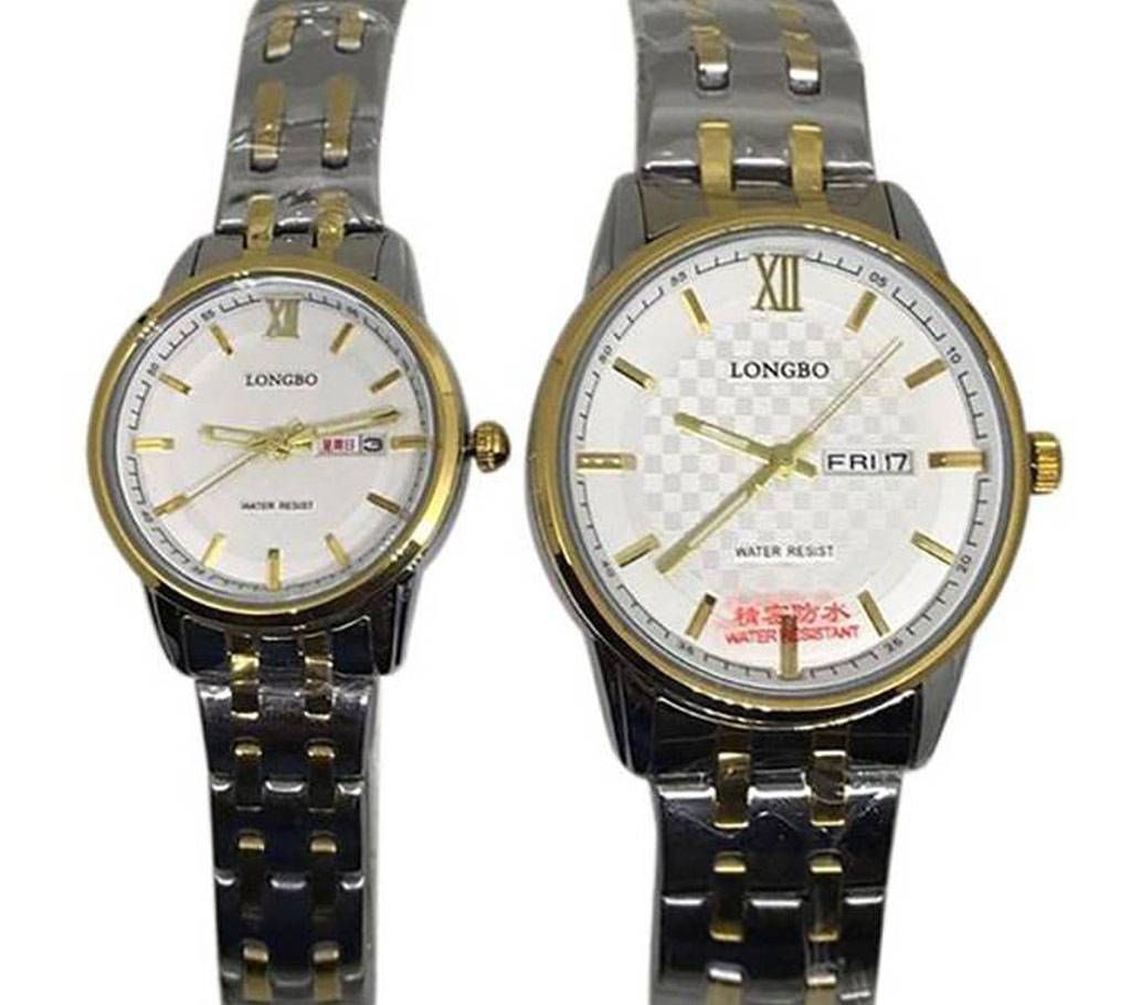 Longbo1026 - StainlessSteel Wrist Watch For Couple