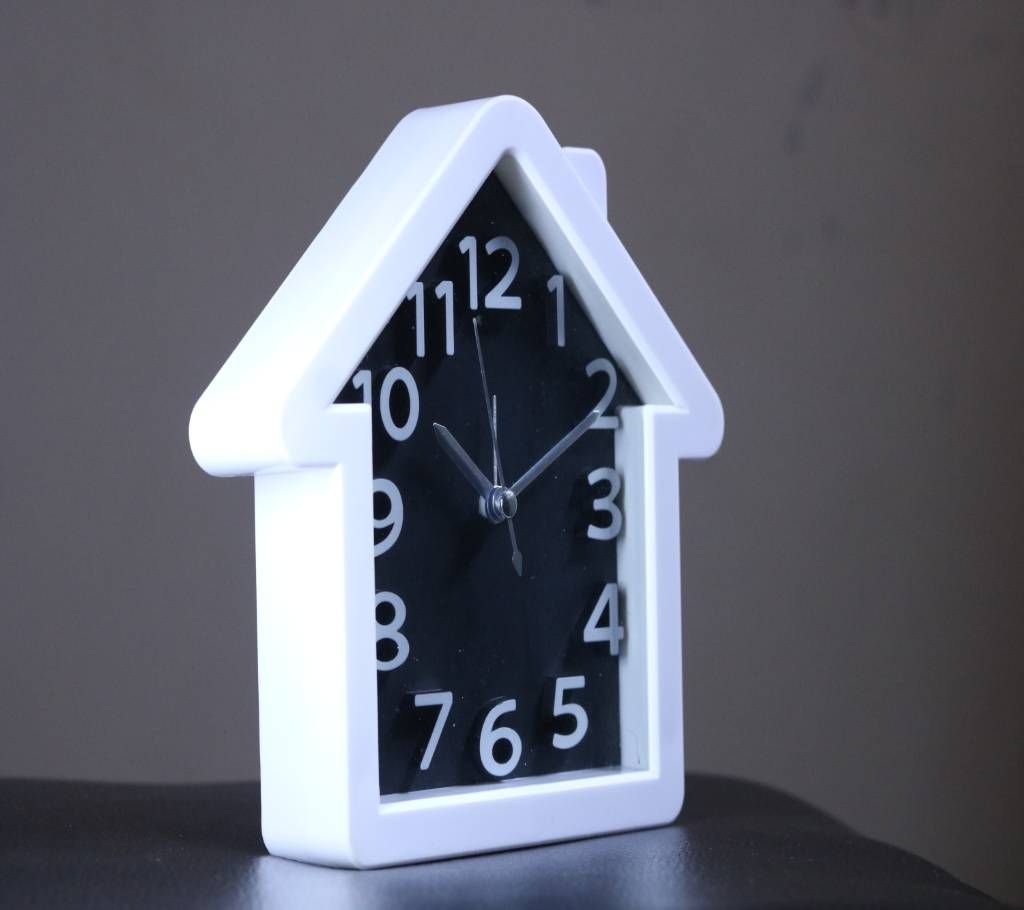House Shape Clock
