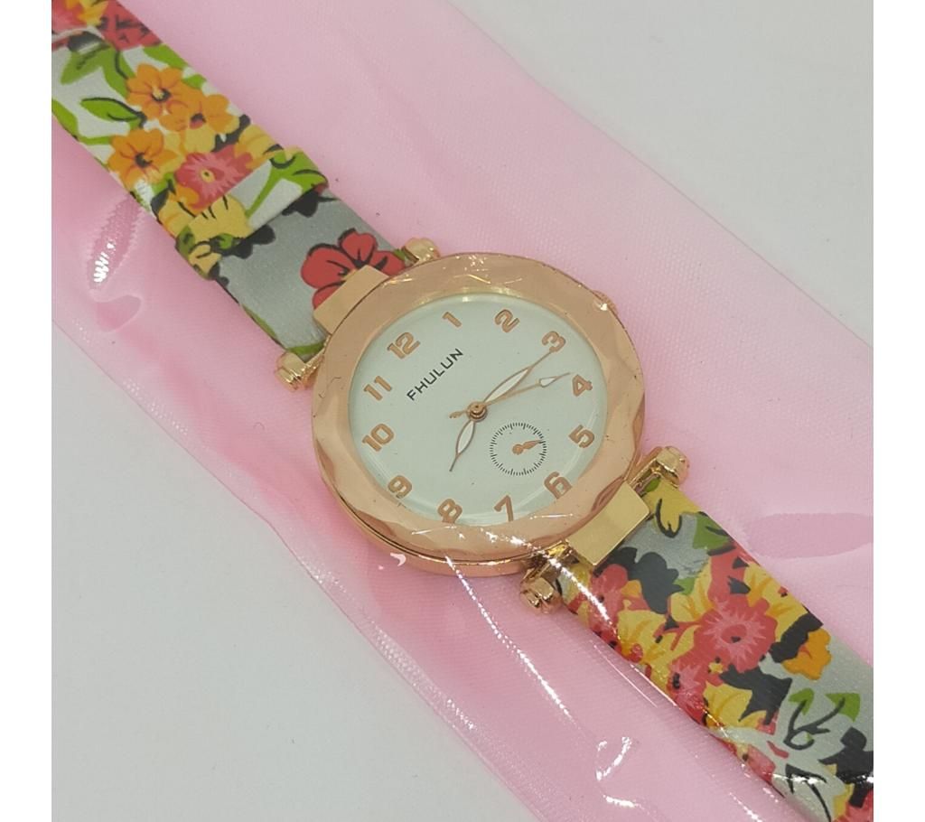 Fhulun colorful strap watch