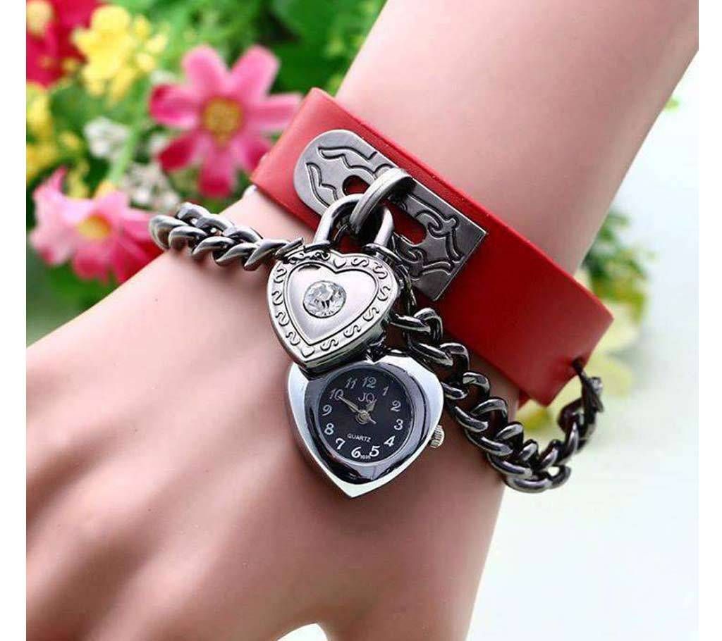 LOVE lock Ladies Bracelet Watch 